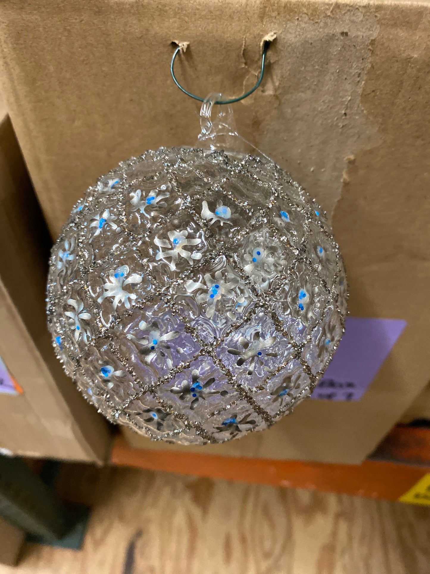 Blue/silver