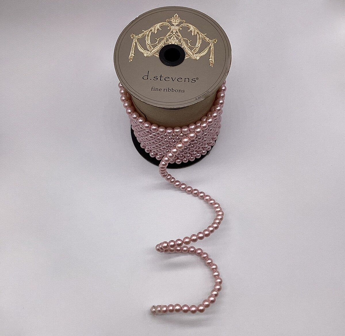 .50 x 10yds pearl garland, light pink