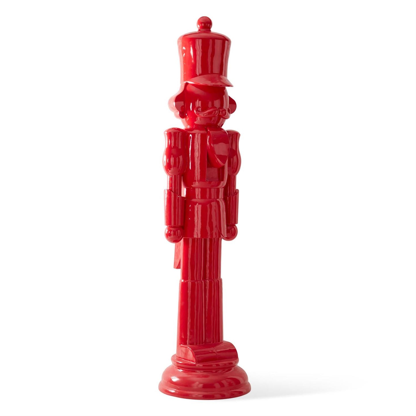 8 Foot red resin nutcracker statue